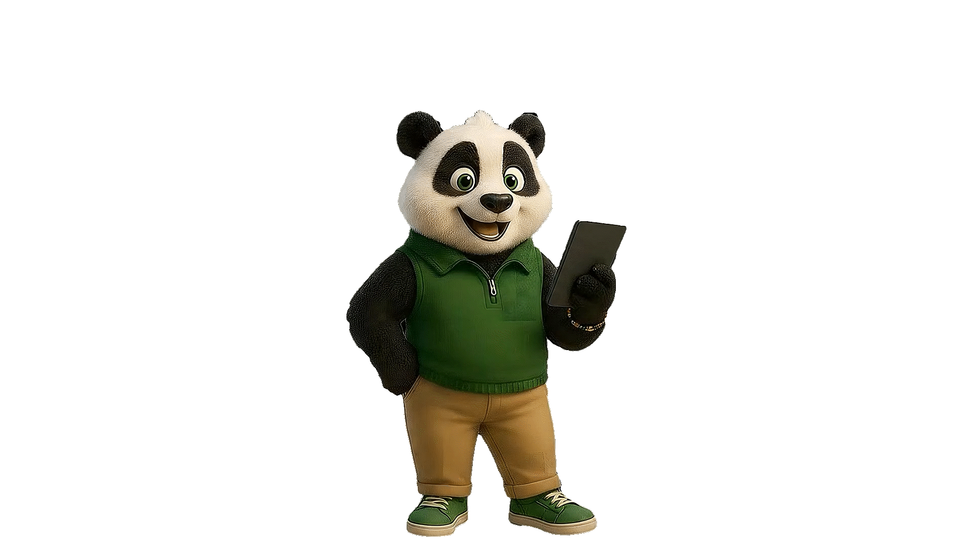 Panda mascot