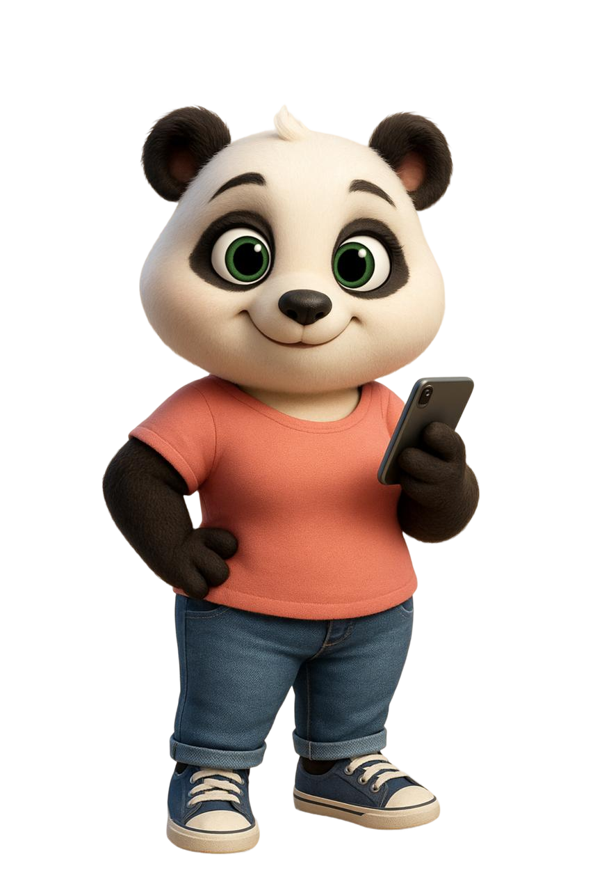 Panda mascot